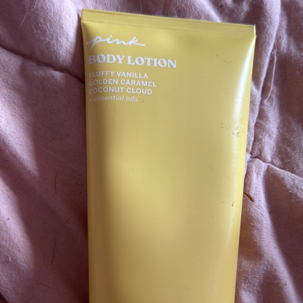 Pink Body Lotion - Yellow